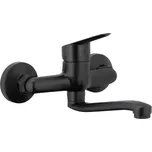 KFA Armatura Sparc umyvadlová baterie na stěnu černá 5410-810-81
