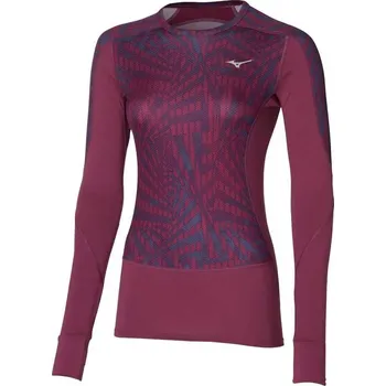 Běžecké oblečení Běžecké trmotričko Mizuno Virtual Body G4 Crew A2GAB70563 Velikost textilu: L