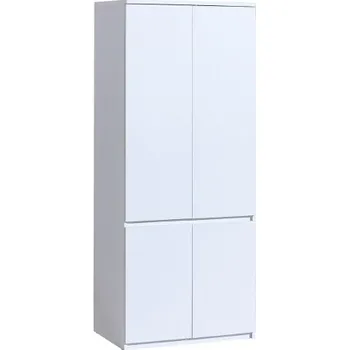 Šatní skříň Dvoudveřová šatní skříň Liana - bílá