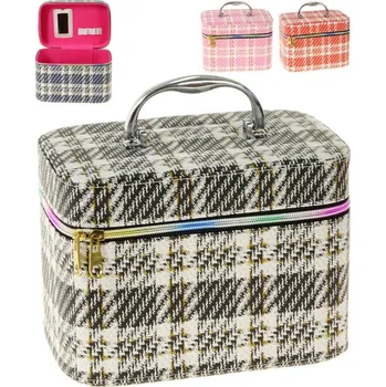 Deštník Kufřík dětský kosmetický vel. L se zrcátkem na zip 4 barvy