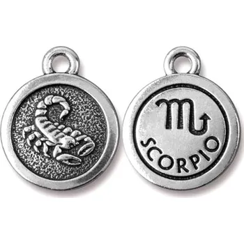 Přívěsek TierraCast přívěsek Scorpio Štír starostříbrný