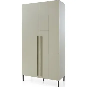Šatní skříň Dvoudveřová šatní skříň Raquel - zelená