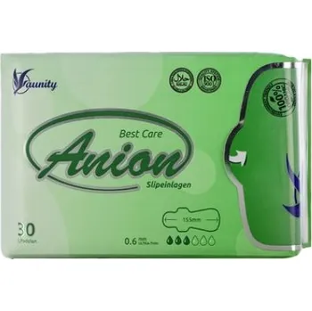 Menstruační vložka Aunity aniontové vložky intímky 30 ks