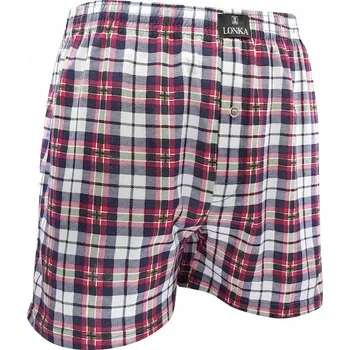 Trenýrky KAREL pánské bavlněné trenýrky Lonka - vzor 15 (LONKA trenýrky Karel)