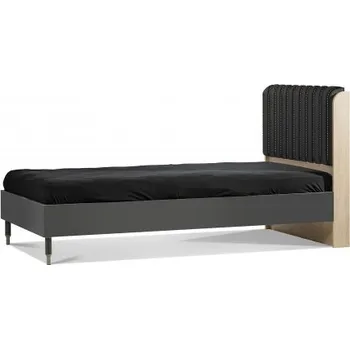 Postel Studentská postel 120x200 Magnus - dub sofia/šedá