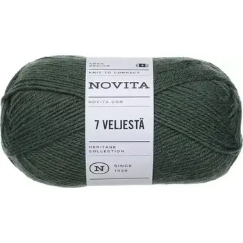 Příze Novita 7 Brothers 375 Jedle (Ponožková příze 7 Veljestä Bergenie )