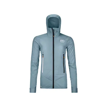 Ortovox Col Becchei Hybrid Jacket W glacier grey XS; Šedá bunda + DÁREK DLE VÝBĚRU!