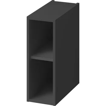 Koupelnový nábytek Cersanit Larga skříňka 20x44.4x55.1 cm boční závěsná antracitová S164-043