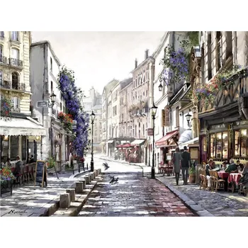 Obraz Obraz na plátně Paříž, 60 × 80 cm, tisk CA-01061