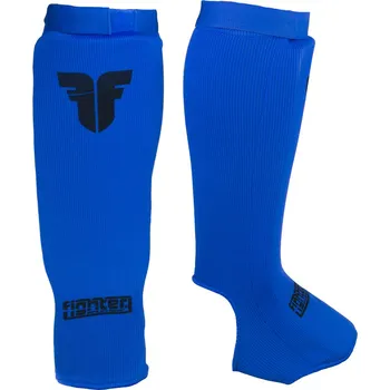 Chránič holeně pro bojový sport Chránič holení a nártů Fighter Competition - modrá, FSG-03BL XL