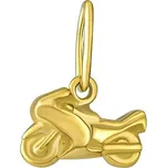 Zlatý přívěsek motorka Kawasaki FNN22453PGY