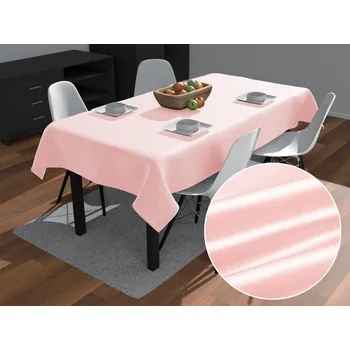 ubrus Saténový obdélníkový ubrus polyesterový Satén LUX-058 Lasturově růžový 50x100 cm