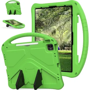 Příslušenství pro tablet VSECHNONAMOBIL KIDDO Dětský obal pro Apple iPad Air 13 2025 / Air 13 2024 zelený