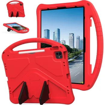 Pouzdro na tablet VSECHNONAMOBIL 79196 KIDDO Dětský obal pro Apple iPad Air 13 2025 / Air 13 2024 červený