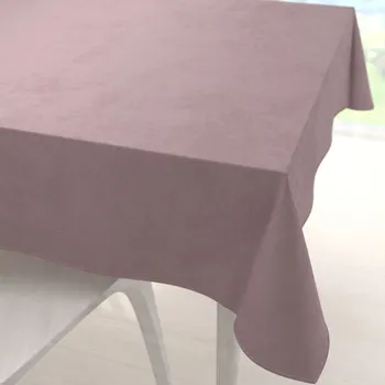 ubrus Velký sametový čtvercový ubrus Velvet Premium SVP-002 Starorůžový 150x150 cm