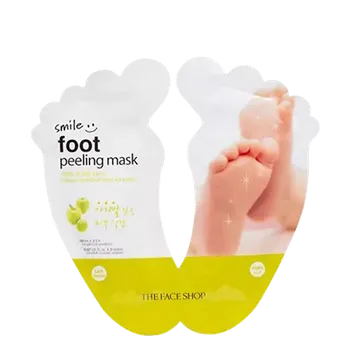 Pleťová maska The Face Shop Peelingová maska ​​na nohy Smile