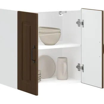 Kuchyňská skříňka Kuchyňská spodní skříňka "Kalmar" hnědý dub kompozit Hnědá 853584