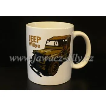 Hrnek s motivem Jeep Willys