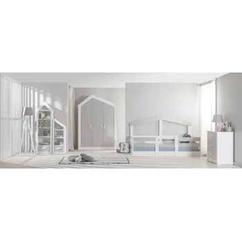 Dětský pokoj Dětský pokoj I Boom - bílá/šedá