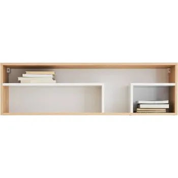 police Závěsná police Eragon - dub/bílá