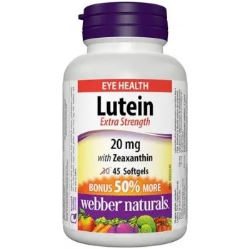 Fitness strava Webber Naturals Lutein 20 mg 45 tob