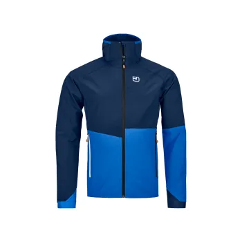 Ortovox Punta Berrino Hooded Jacket M deep ocean S; Modrá bunda + DÁREK DLE VÝBĚRU!