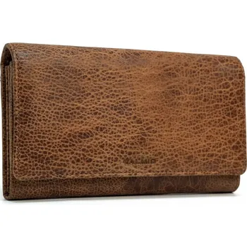 Peněženka VALMIO Kožená peněženka Valmio 2402 Hnědá