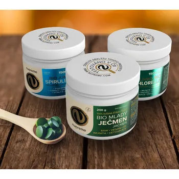 Přírodní produkt Balíček Zelené trio BIO NUPREME