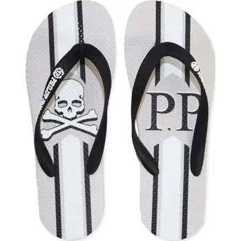 Pánská obuv Philipp Plein BRD 90394 žabky Gray 42/43