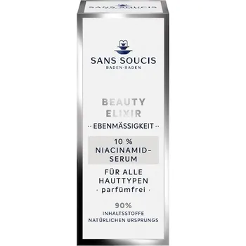 Pleťové sérum Sans-Soucis Pece-o-plet Beauty-Elixir10 % niacinamidové sérum 15 ml (41&nbsp;267,00 Kč / 1 l)