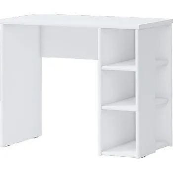Psací stůl Pracovní stůl s policemi Sloane - bílá