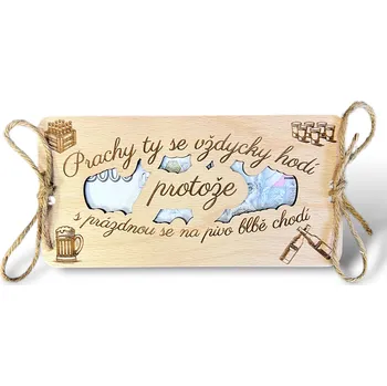 JarisWood Dárková karta pro muže Věnování na zadní straně: Bez věnování