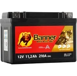 Banner Bike Bull Motobaterie, 11,2 Ah, 110 × 150 × 88 mm GTZ14-4
