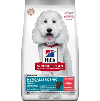 Krmivo pro psa Hill's Science Plan Canine Adult Hypoallergenic Medium Salmon 2,5 kg