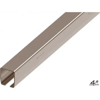 příslušenství k bráně Nosník 69x69x4mm, černý 6m