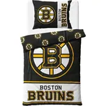 Mikroplyšové povlečení NHL Boston Bruins 70x90,140x200 cm