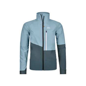 Ortovox Punta Berrino Jacket W glacier grey XL; Šedá bunda + DÁREK DLE VÝBĚRU!