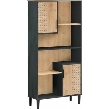 Knihovna Knihovna II Sirius - dub černý/dub zlatý