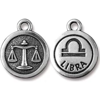 Přívěsek TierraCast přívěsek Libra Váhy starostříbrný