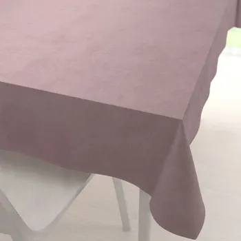 ubrus Velký sametový obdélníkový ubrus Velvet Premium SVP-002 Starorůžový 160x200 cm