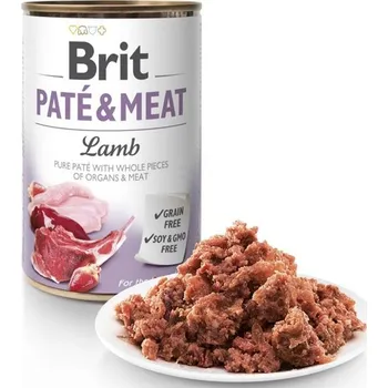 Krmivo pro psa Brit Paté & Meat konz. Lamb 400 g