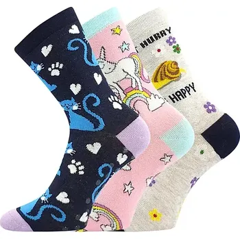 Pánské ponožky FILIP 07 ABS protiskluzové dětské ponožky - BE HAPPY