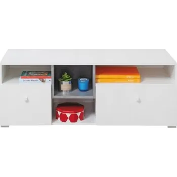 Televizní stolek Televizní stolek Omega - bílá/beton