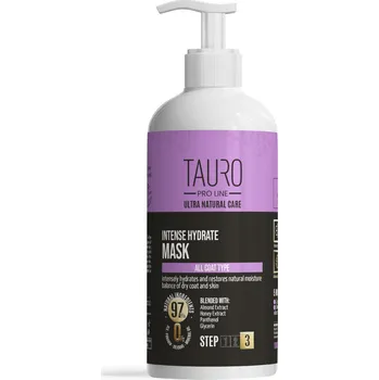 Vlasová regenerace TAURO PRO LINE Intenzivní hydratační maska TPL Ultra Natural Care Objem: 1000 ml