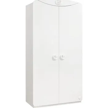 Šatní skříň Dvoudvéřová šatní skříň Chloe - bílá