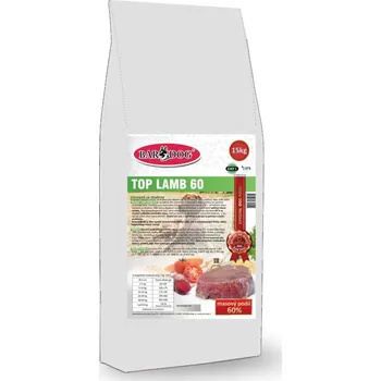 Krmivo pro psa Bardog Top Lamb 60% masa lisované 24/8 Hmotnost: 15 kg