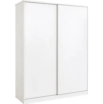 Šatní skříň Šatní skříň s posuvnými dveřmi Pure - bílá