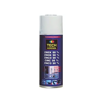 Barva ve spreji Tech Aerosol spray 400ml Zinek 98%