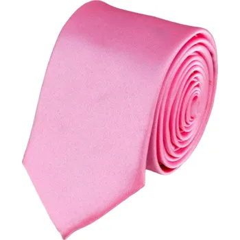 Kravata Amparo Miranda® Růžová kravata jednobarevná