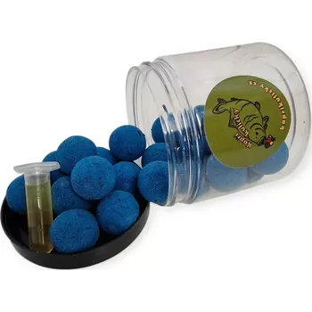 Boilies Pop Up Tigerberry (borůvka-tygří ořech) 20mm (Novinka mezi plovoucími nástrahami. Balení obsahuje 2ml koncentrované esence.)